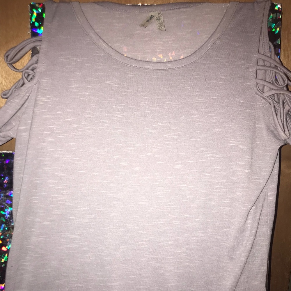 Purple/Grey long sleeve.